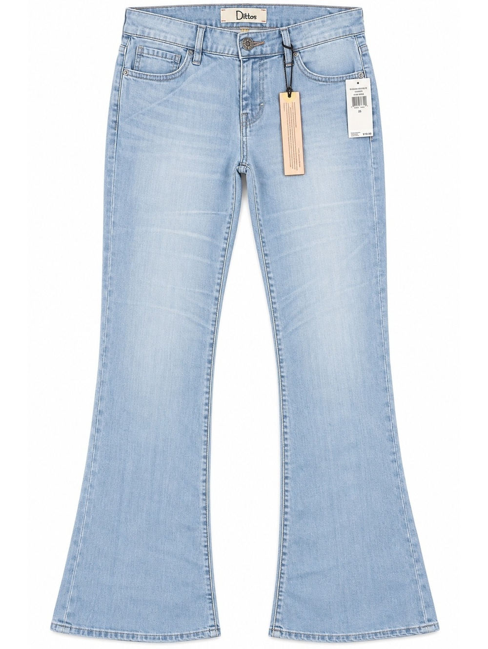 145 Dittos Ginger Enzyme Bleach Jeans Size 25